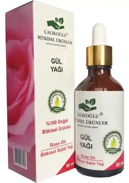 Monoville Çalıkoğlu Gül Yağı 50 ml Doğal ve Saf Bitkisel Güzellik Bakım Ürünü