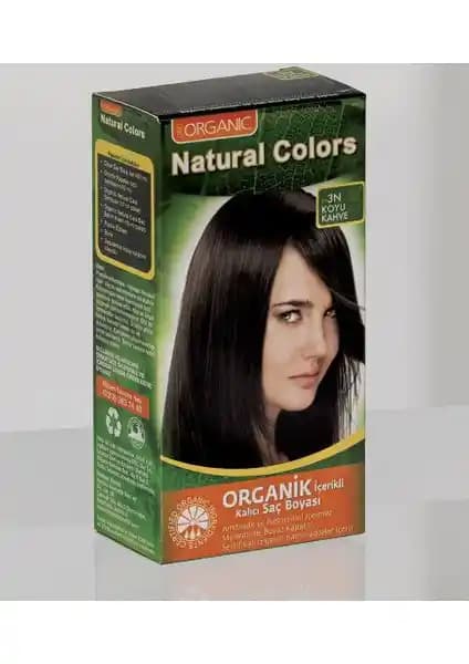 Natural Colors 3N Koyu Kahve Organik Saç Boyası: Sağlıklı ve Doğal Renk Seçeneği