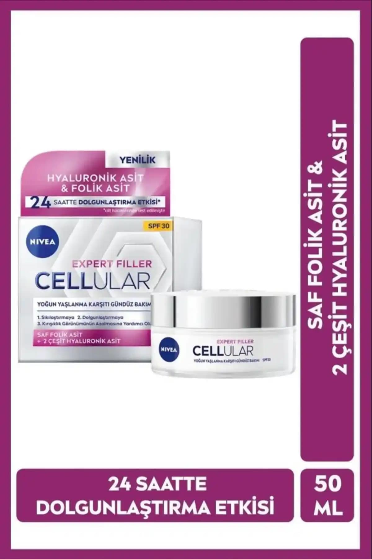 NIVEA Expert Filler Yoğun Yaşlanma Karşıtı Gündüz Bakım Kremi İncelemesi ve Kullanım Yöntemleri