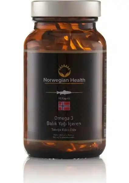 Norwegian Health Omega 3 60 Kapsül: Yüksek DHA İçeriği ile Sağlıklı Yaşamın Anahtarı
