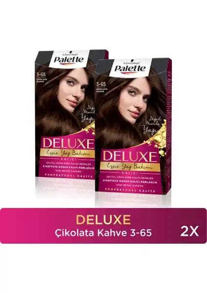 Palette Deluxe 3-65 Çikolata Kahve Saç Boyası: Uzun Süre Kalıcı ve Canlı Renk Seçeneği