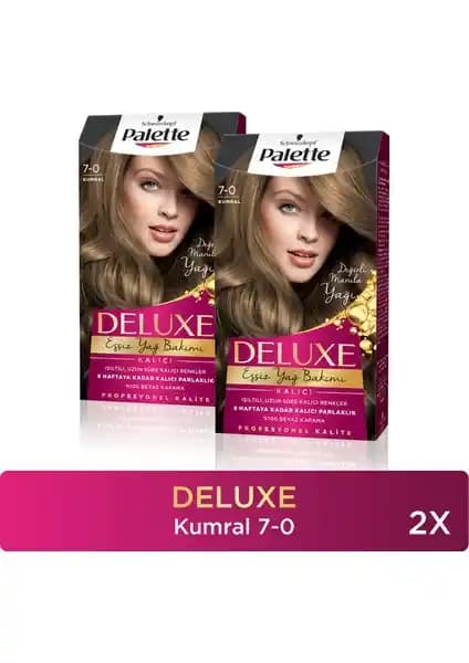 Palette Deluxe 7-0 Kumral Saç Boyası: Uzun Süre Kalıcı ve Doğal Görünüm Sağlayan Ürün