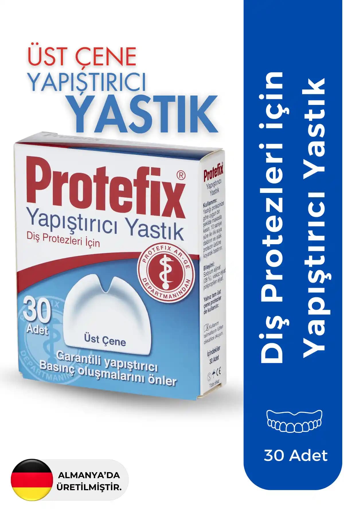 Protefix Diş Protezleri İçin Üst Çene Yapıştırıcı Yastıklarının Özellikleri ve Kullanım Alanları