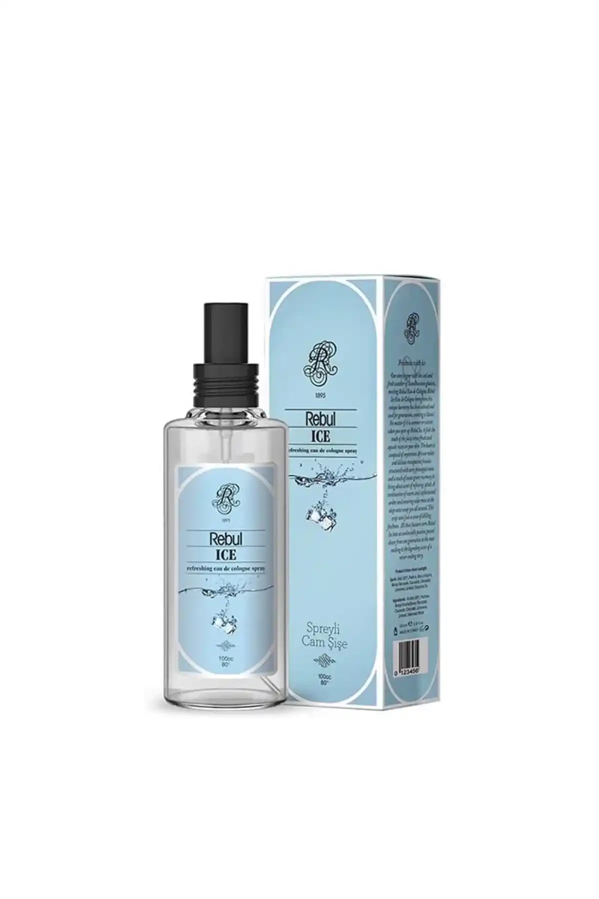 Rebul Ice 100 ml Spreyli Kolonya Serinlik ve Tazeliğin Modern Buluşması