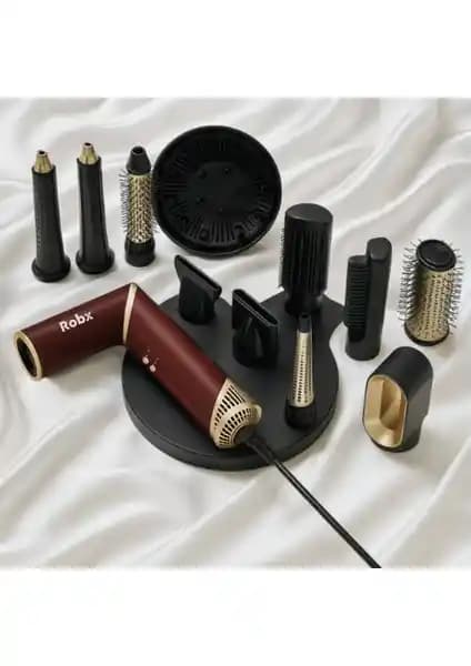 Robx 818 11 in 1 Çok Fonksiyonlu Saç Şekillendirme ve Kurutma Seti Ürün Tanıtımı