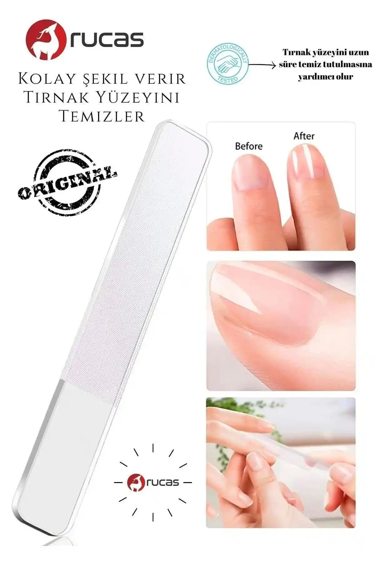 Rucas Tırnak Törpüleme Aleti: Dayanıklı ve Estetik Tırnak Bakım Aracı