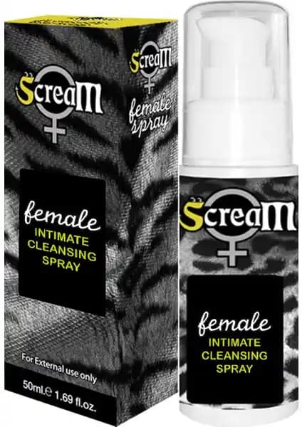 Scream Female Sprey 50 ml: Türkiye Üretimi, Hafif ve Taşınabilir Kadın Parfümü