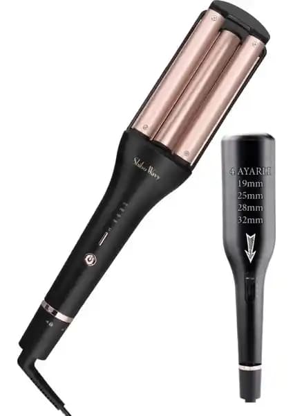 ShiboWavy 4 Ayarlı Siyah Wag Maşa ile Çok Yönlü Saç Şekillendirme Deneyimi