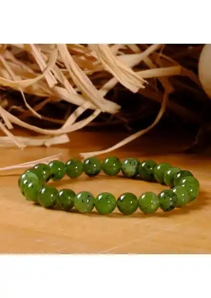 Ssilhoutte Sertifikalı Yeşim Taşı Bileklikleri Kadın ve Erkekler İçin Sağlık ve Estetik Ürün