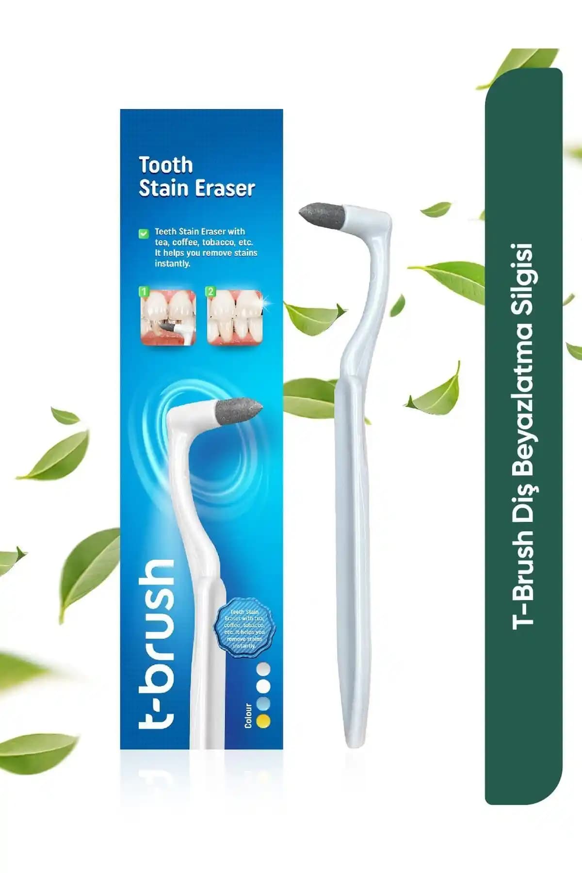 TBRUSH Beyazlatıcı ve Diş Silgisi: Hızlı ve Güvenli Diş Beyazlatma Çözümü