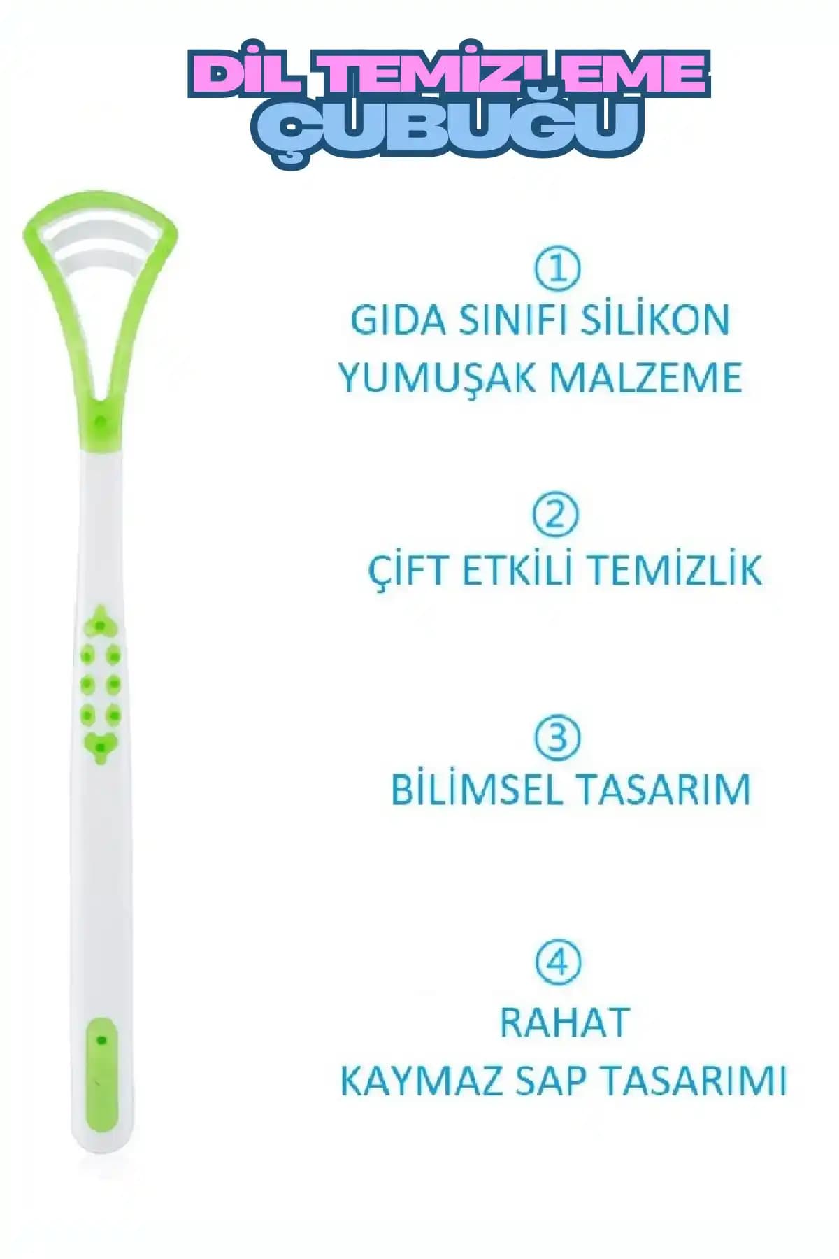 Toocare Dil Temizleme Çubuğu ile Ağız Hijyeninizi Güçlendirin ve Ferahlık Sağlayın