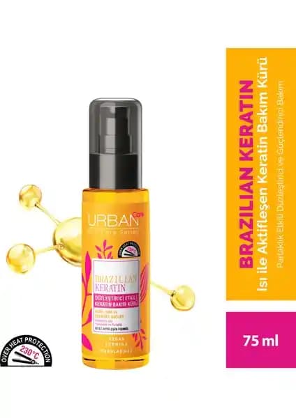 Urban Care Brazilian Keratin Yoğun Saç Bakım Serumu: Güçlendirici ve Koruyucu Saç Bakım Ürünü