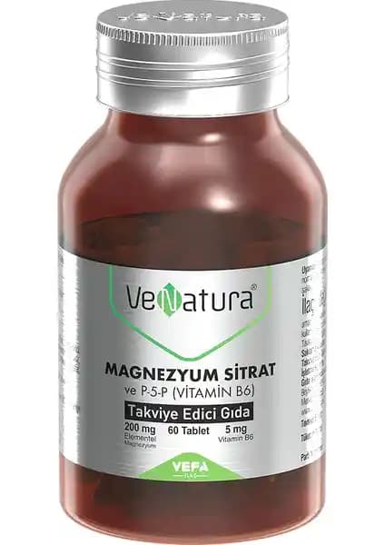 Venatura Magnezyum Sitrat ve P-5-P Takviye Edici Gıda İncelemesi ve Kullanıcı Deneyimleri
