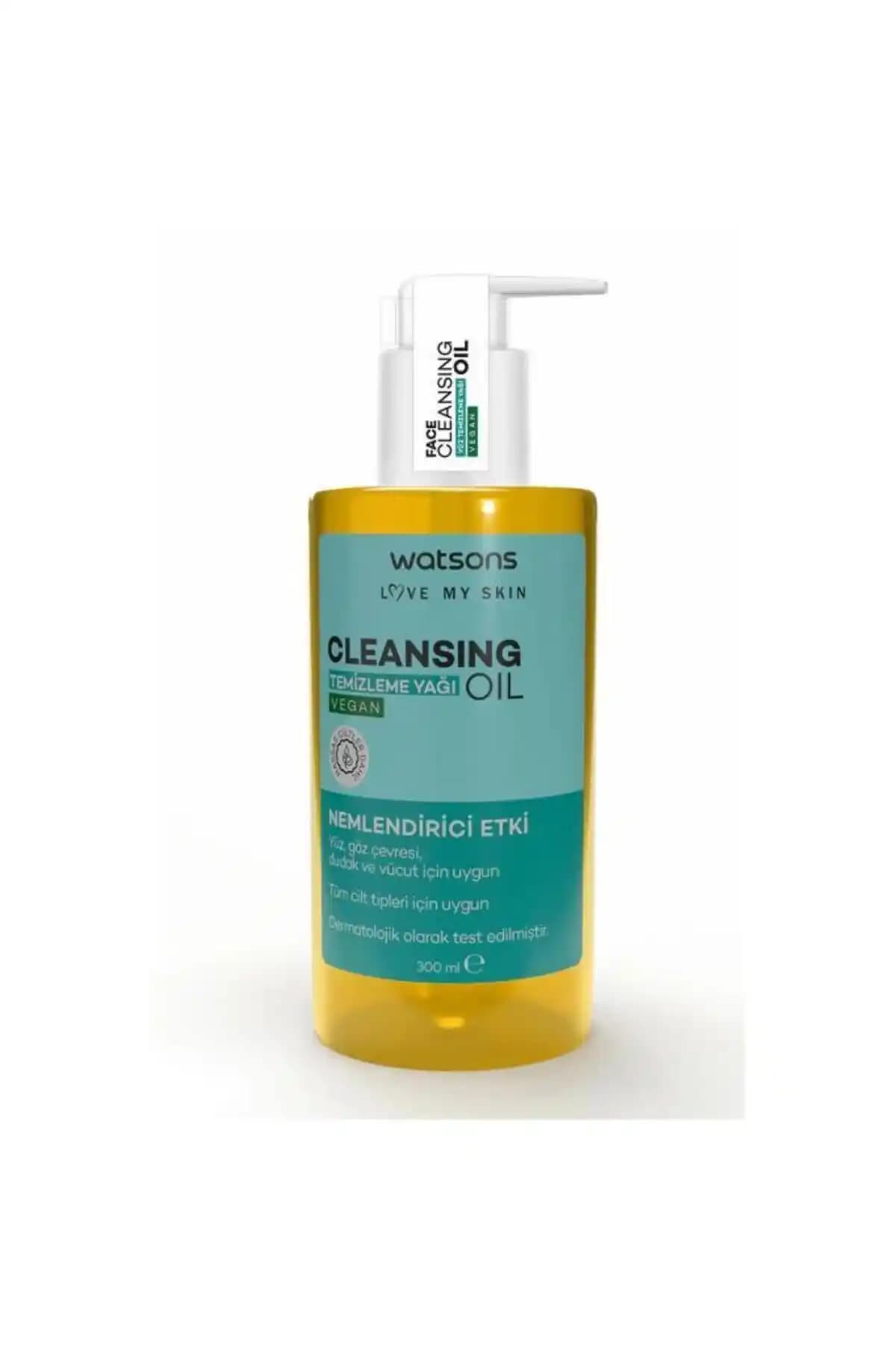 Watsons Temizleme Yağı 300 Ml ile Derinlemesine ve Güvenilir Cilt Temizliği