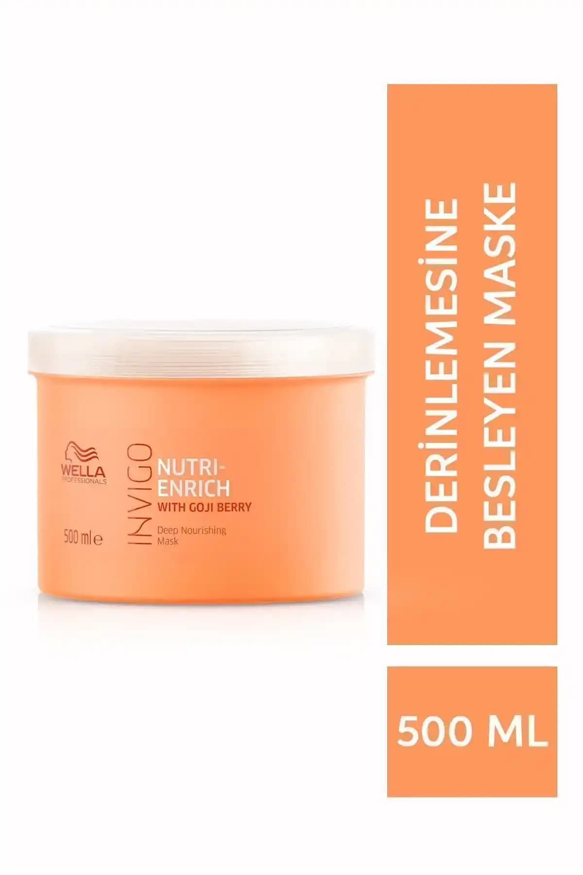 Wella Invigo Nutri-enrich Derin Besleyici Maske Saçlara Yoğun Nem ve Canlılık Kazandırır