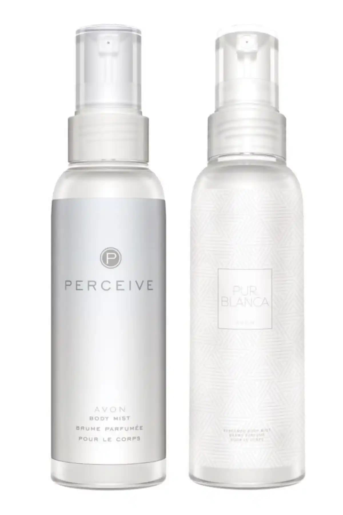 Avon Perceive ve Pur Blanca Kadın Vücut Spreyi Paketi Günlük Ferahlık ve Çekicilik İçin