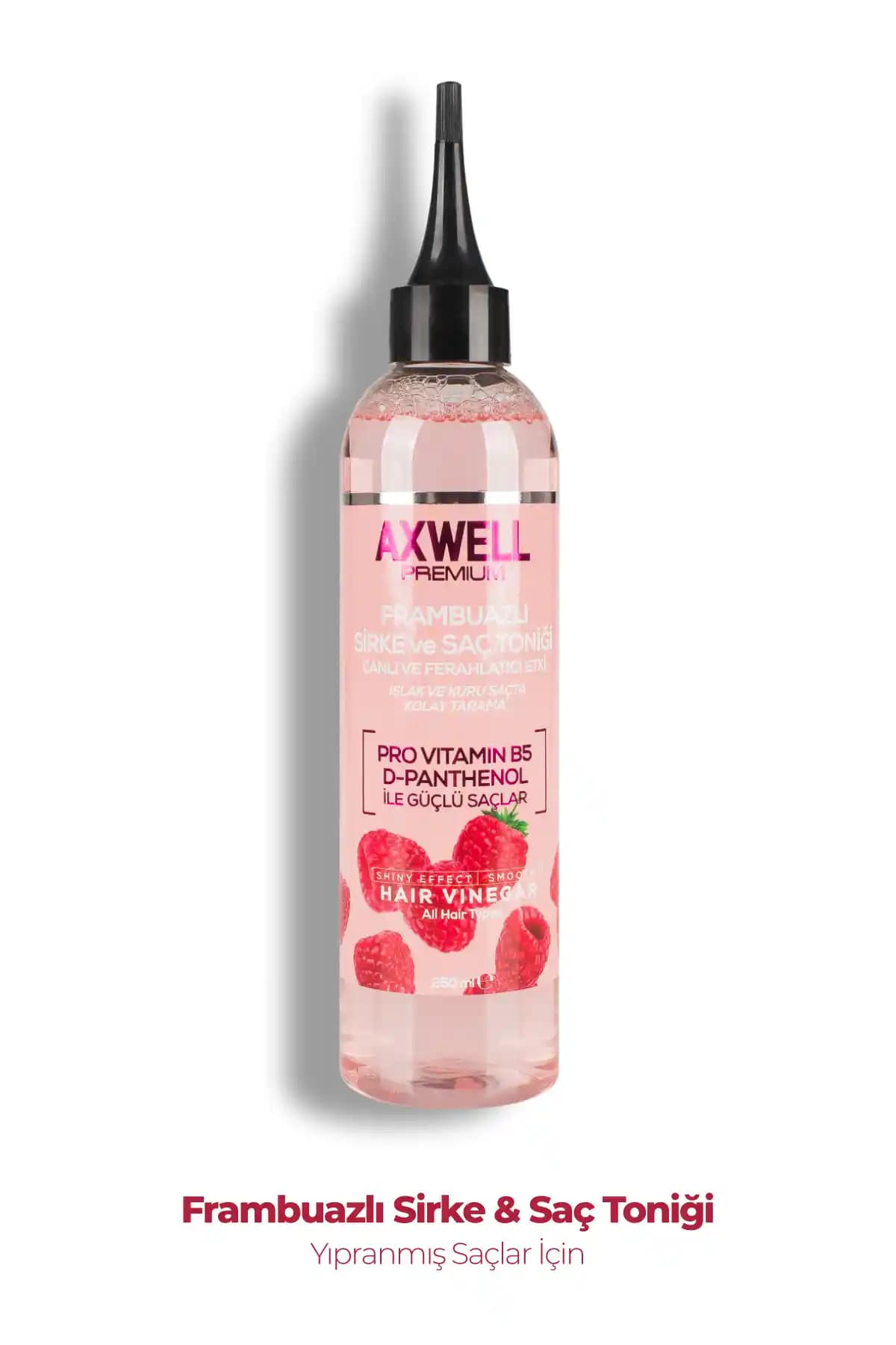 AXWELL PREMIUM Frambuazlı Sirke ve Saç Toniği: Doğal ve Etkili Saç Bakım Çözümü