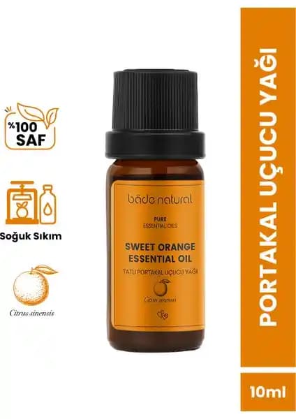 Bade Natural Portakal Uçucu Yağı: Doğal ve Canlandırıcı Aromaterapi Deneyimi
