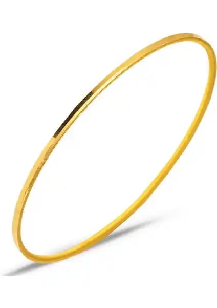 Baykal Kuyumculuk Ajda 22 Ayar Altın Bilezik Modern ve Dayanıklı Tasarım