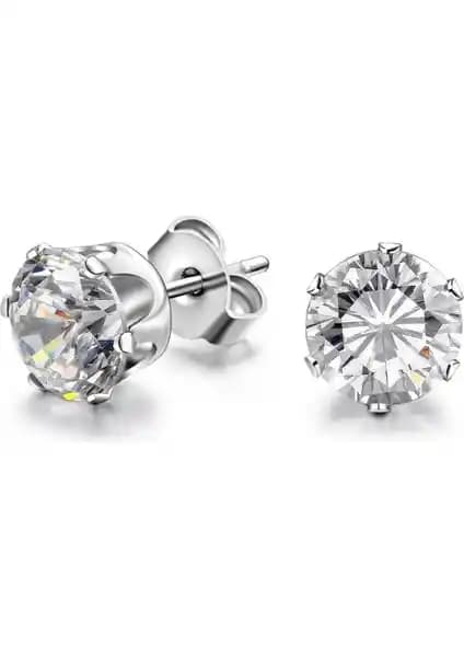 Chavin Tek Zirkon Taş Çelik Unisex Küpe: Dayanıklı ve Şık Tasarım Özellikleri