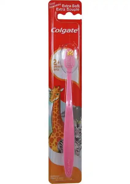 Colgate Jungle 2-5 Yaş Çocuklar İçin Yumuşak Kıllı Diş Fırçası Güvenli ve Eğlenceli Tasarım