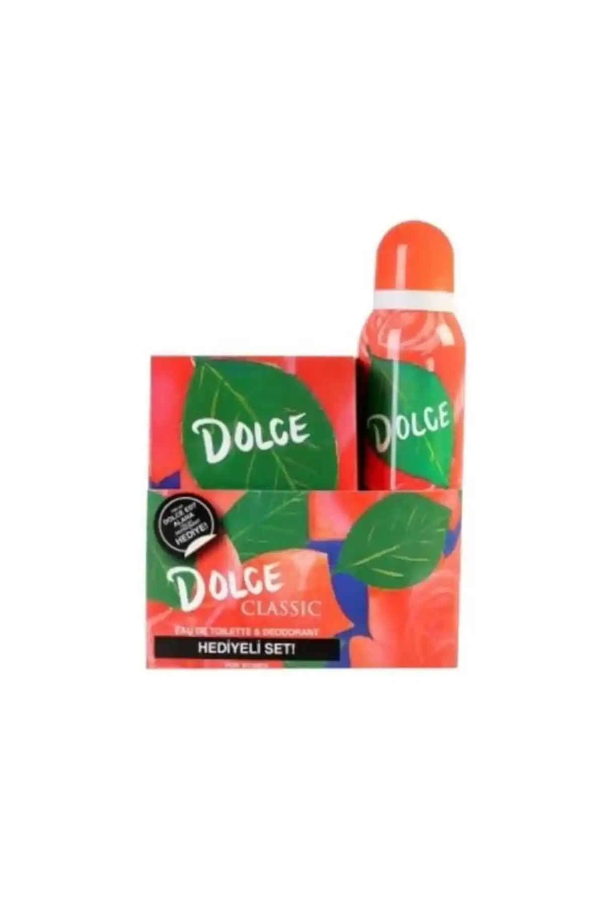 Dolce Hediyeli Kadın Seti 100 ml EDT ve 150 ml Deodorant ile Zarif ve Kalıcı Koku Deneyimi