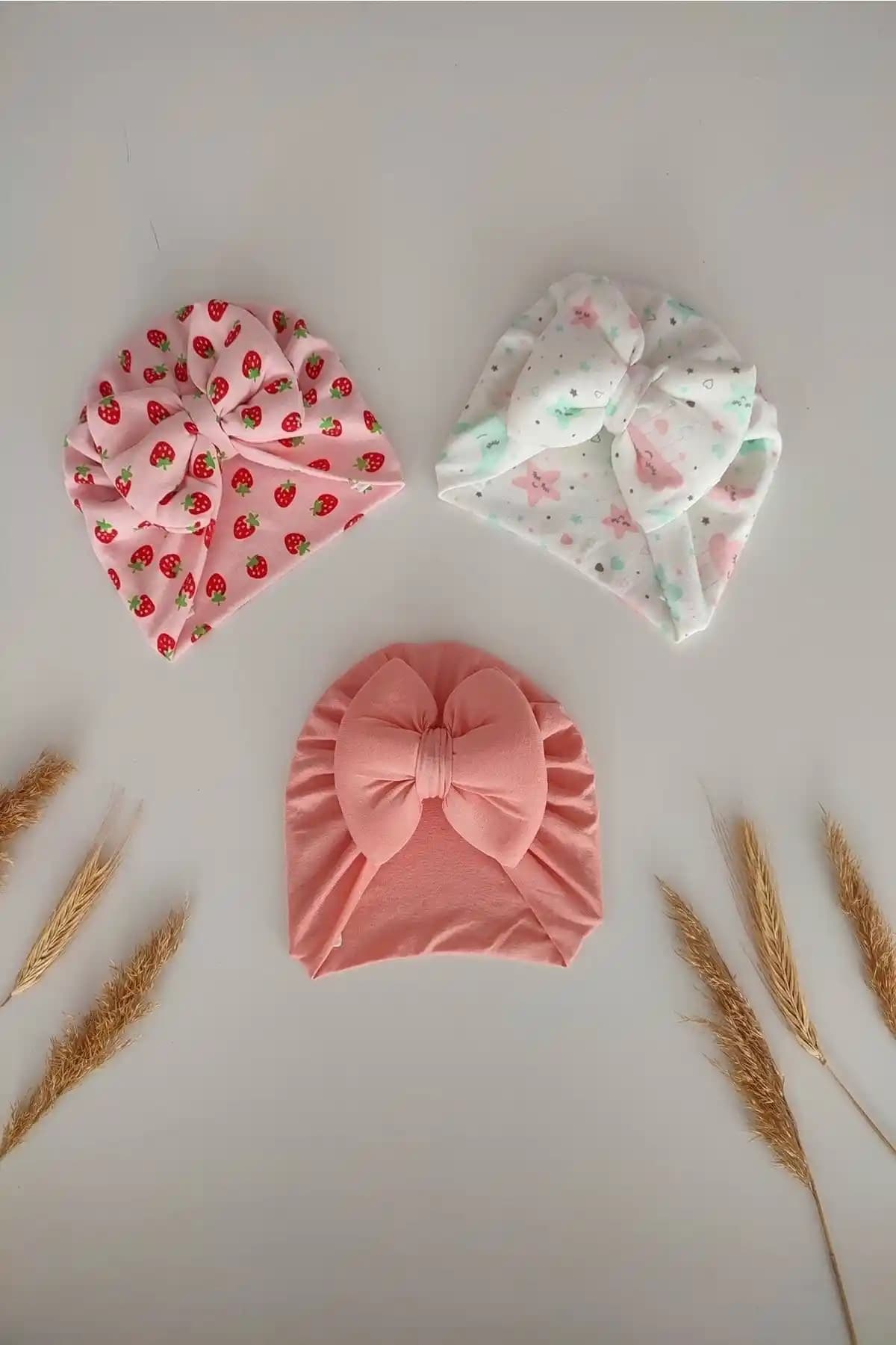 Dubi Baby Kız Bebek Renkli Desenli 3'lü Bone Takımı İncelemesi ve Kullanıcı Yorumları