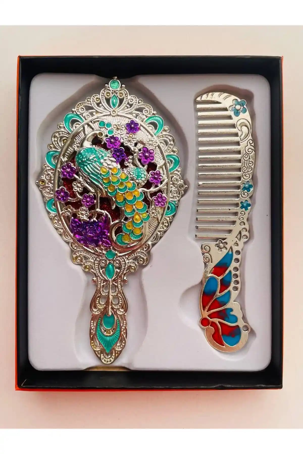 Galata Gift Hediyelik Ayna Tarak Seti Estetik ve Çok Yönlü Kullanım Özellikleri