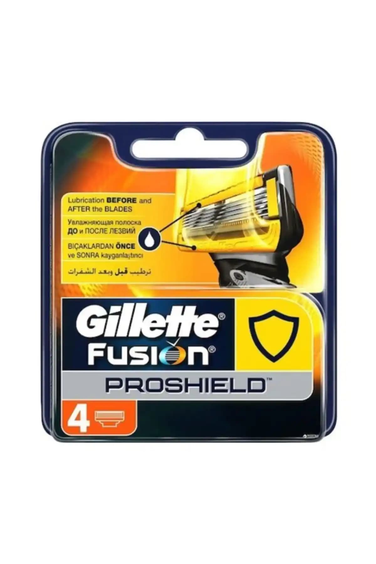 Gillette Fusion Proshield 4 Lü Yedek Bıçakları: Dayanıklı ve Performanslı Tıraş Çözümü