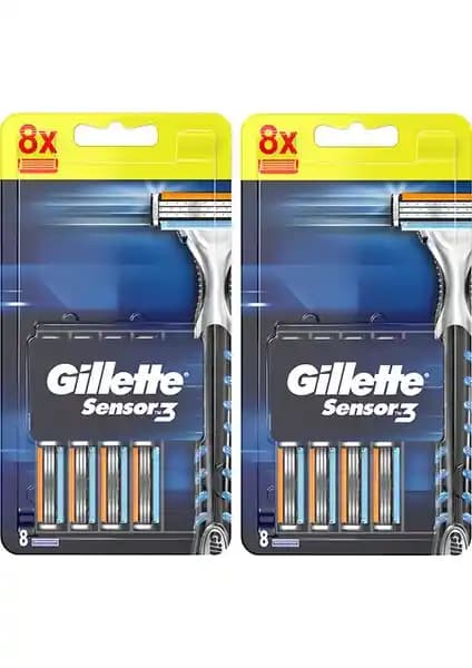 Gillette Sensor3 Yedek Tıraş Bıçağı: Yüksek Performans ve Konfor Sağlayan Ürün