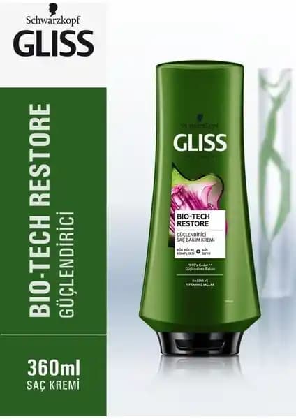 Gliss Bio-Tech Restore Güçlendirici Saç Bakım Kremi İncelemesi ve Kullanım Rehberi