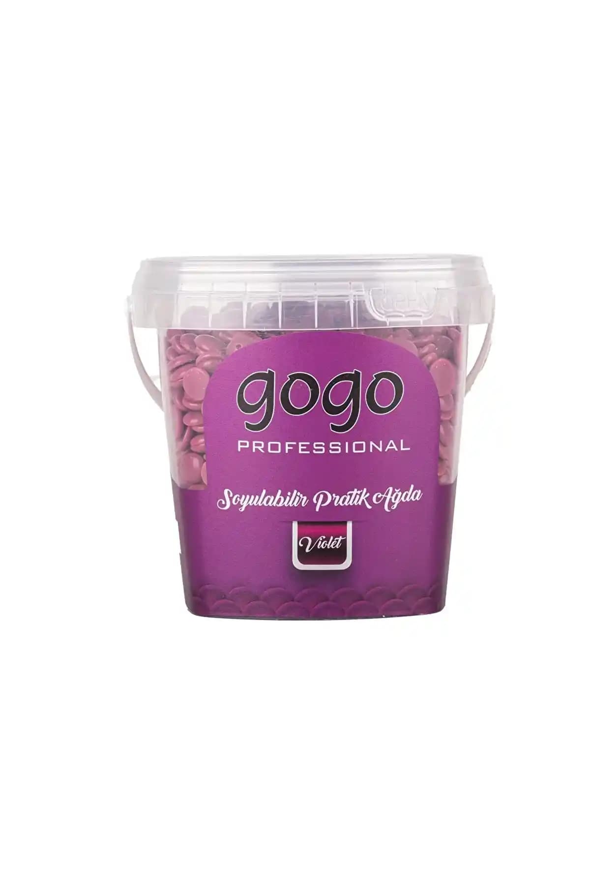 Gogo Soyulabilir Boncuk Ağda Violet 250 gr Doğal ve Hassas Ciltler İçin Tüy Dönüşüm Ürünü