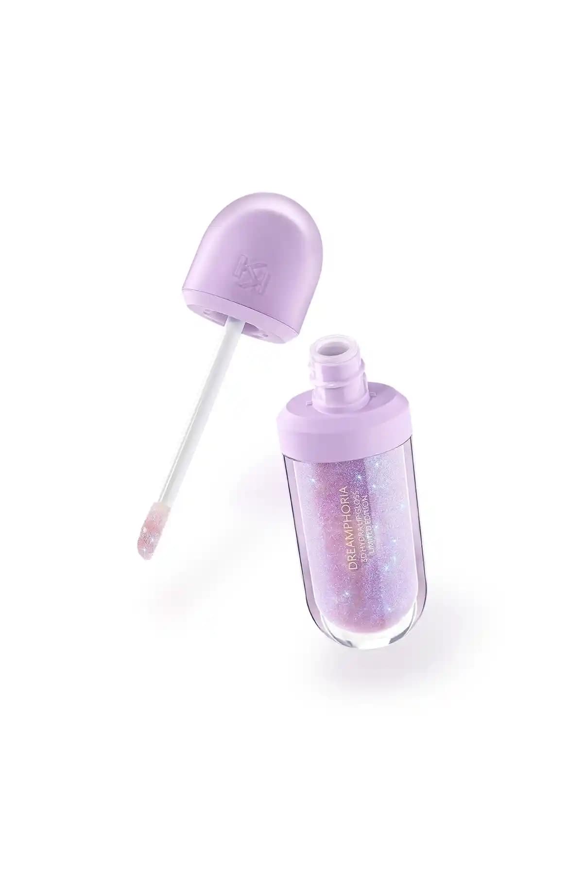 KIKO Dreamphoria 3D Hydra Dudak Parlatıcısı Mor Renkli Sınırlı Üretim