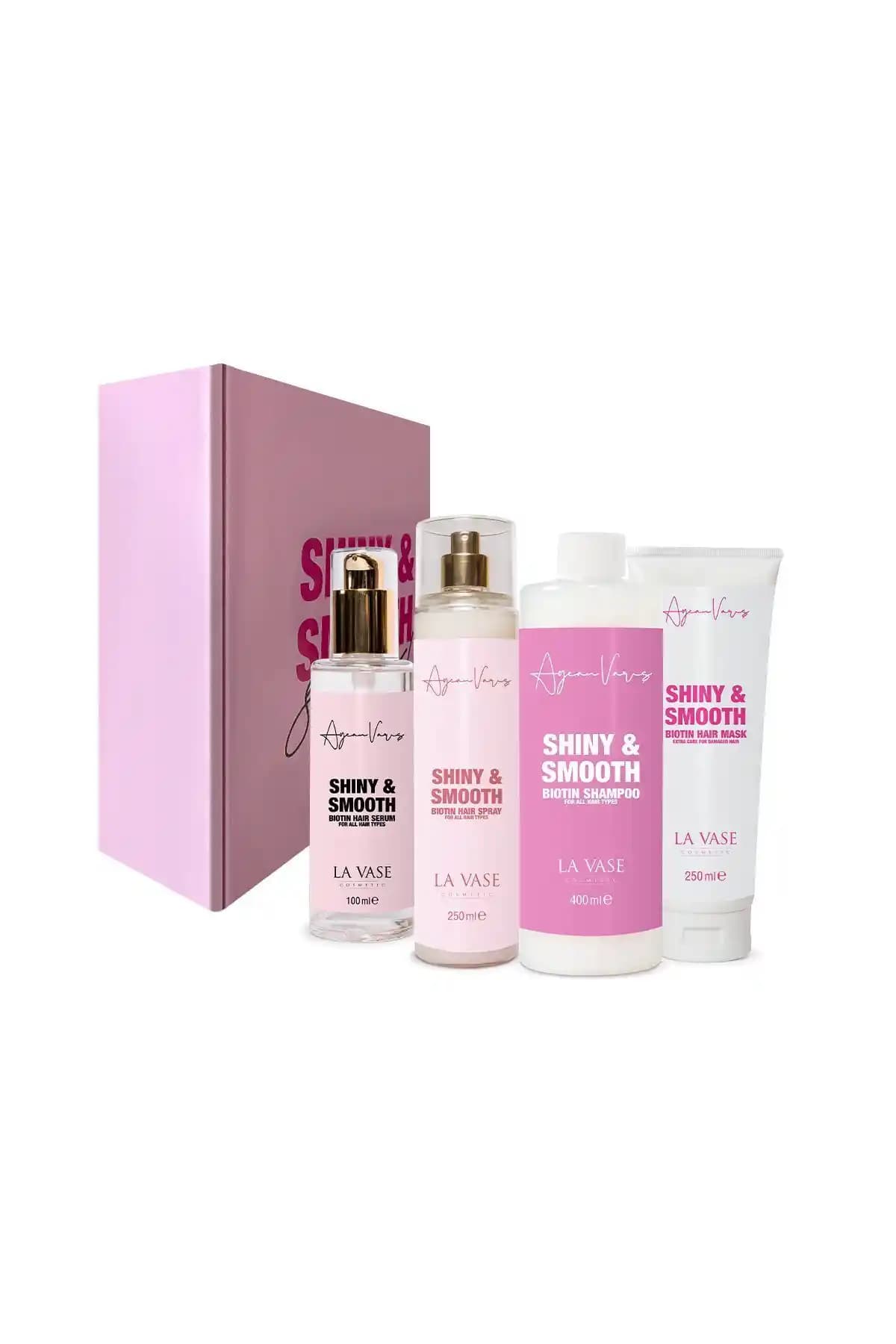 La Vase 4'lü Biotin Saç Seti ile Sağlıklı ve Parlak Saçlar İçin Kapsamlı Bakım Çözümü
