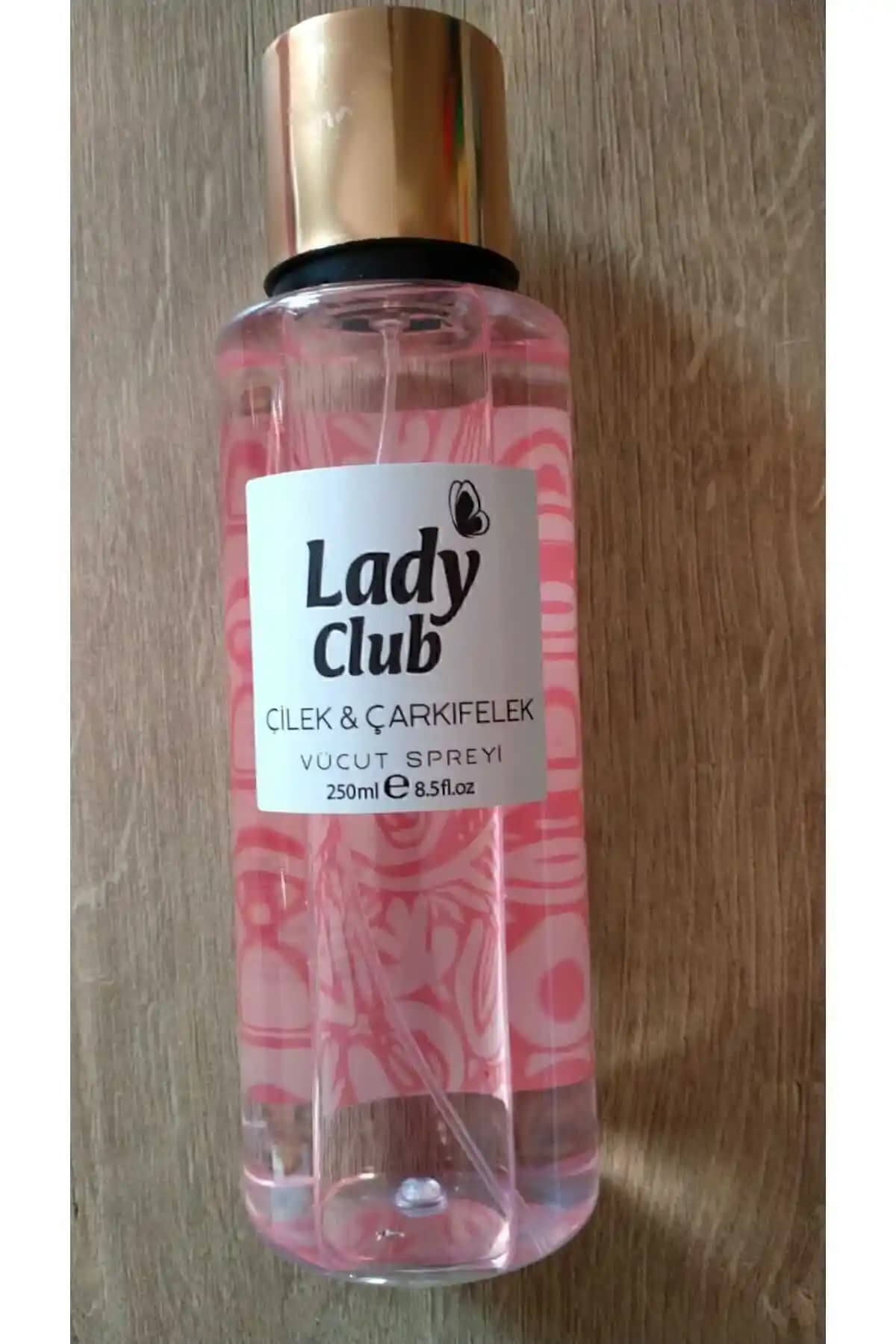 Lady Club Çilek ve Çarkıfelek Vücut Spreyi 250 ml ile Günlük Ferahlık ve Canlılık
