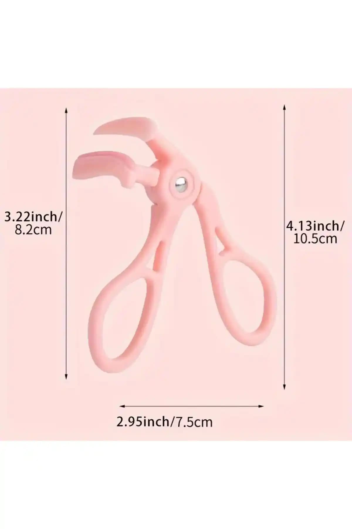 Lesley Kirpik Kıvırıcı Karbon Malzemeli Kalıcı ve Güvenli Kirpik Kıvırma Çözümü