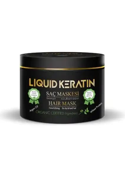 Liquid Keratin Saç Maskesi: Kuru ve Yıpranmış Saçlar İçin Güçlendirici ve Onarıcı Bakım Ürünü