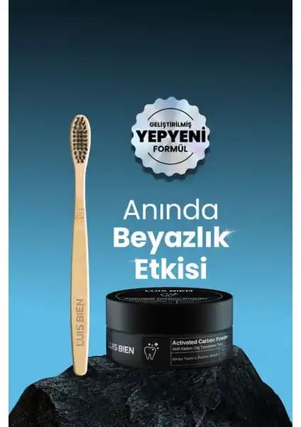 Luis Bien Aktif Karbon Diş Temizleme Tozu ve Bambu Diş Fırçası Seti İncelemesi
