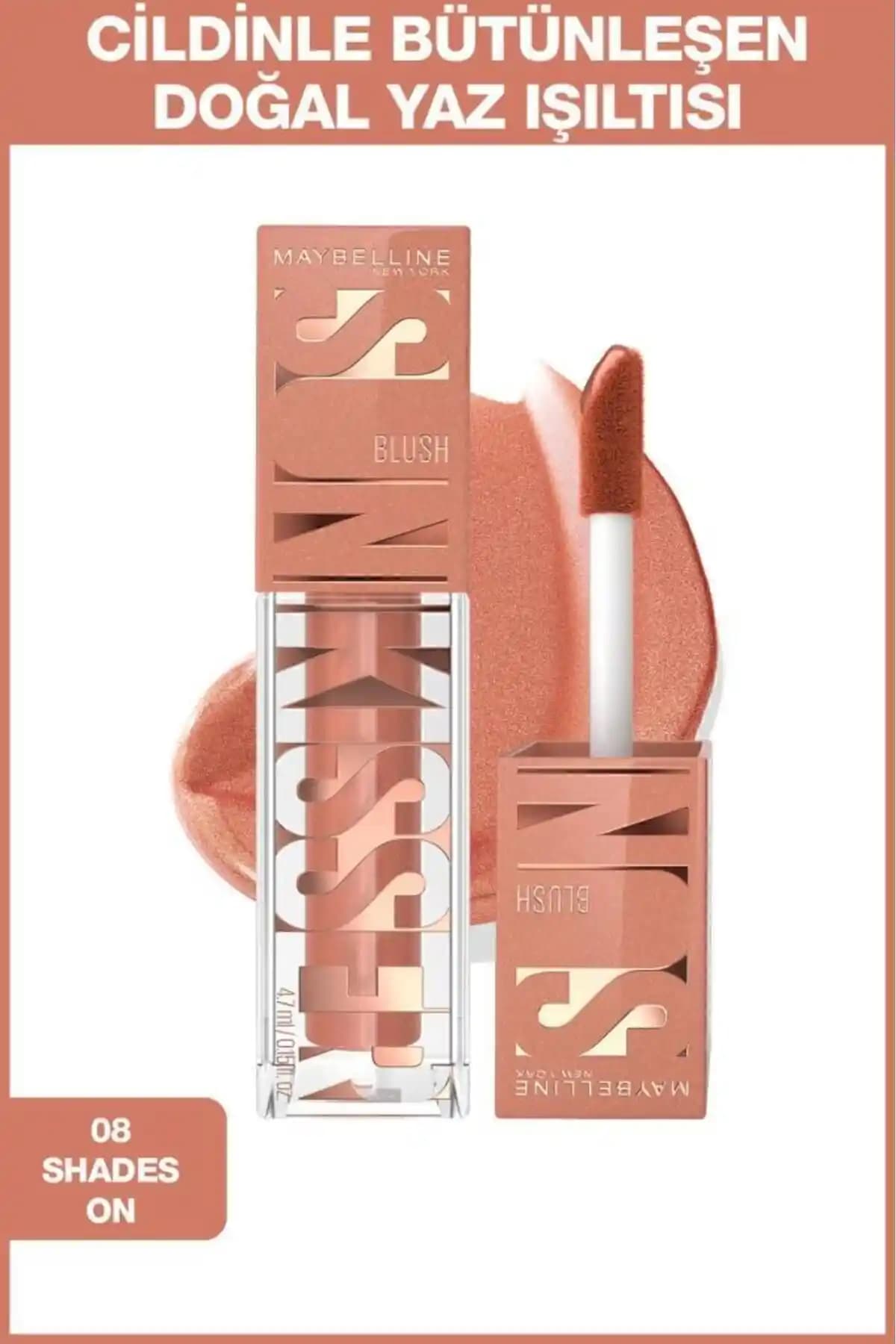 Maybelline New York Sunkisser Likit Allık İncelemesi ve Kullanım Özellikleri