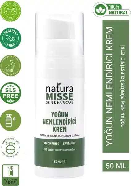 Naturamisse Yoğun Nemlendirici Krem: Doğal İçeriğiyle Cilt Bakımında Güvenilir Çözüm