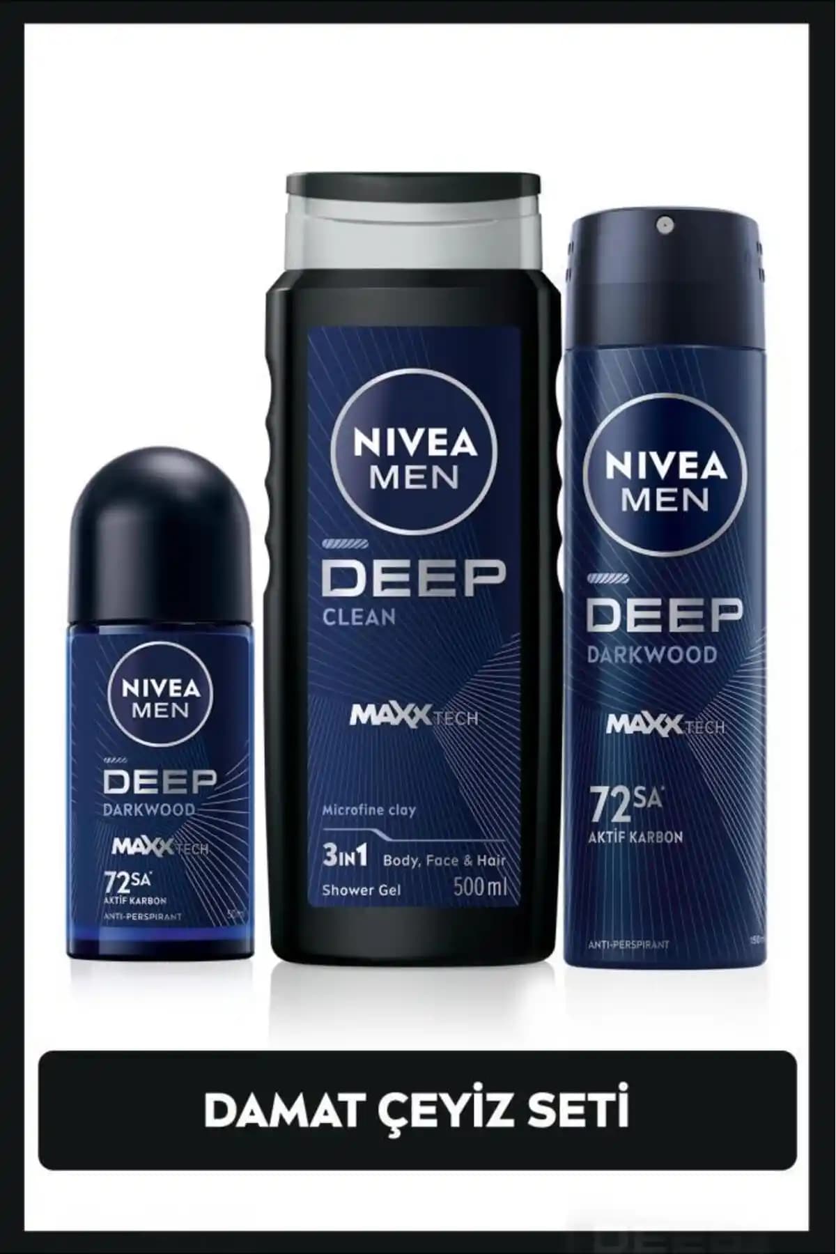 NIVEA MEN Erkek Damat Çeyiz Bohça Seti: Günlük Erkek Bakımında Pratik ve Kaliteli Çözüm