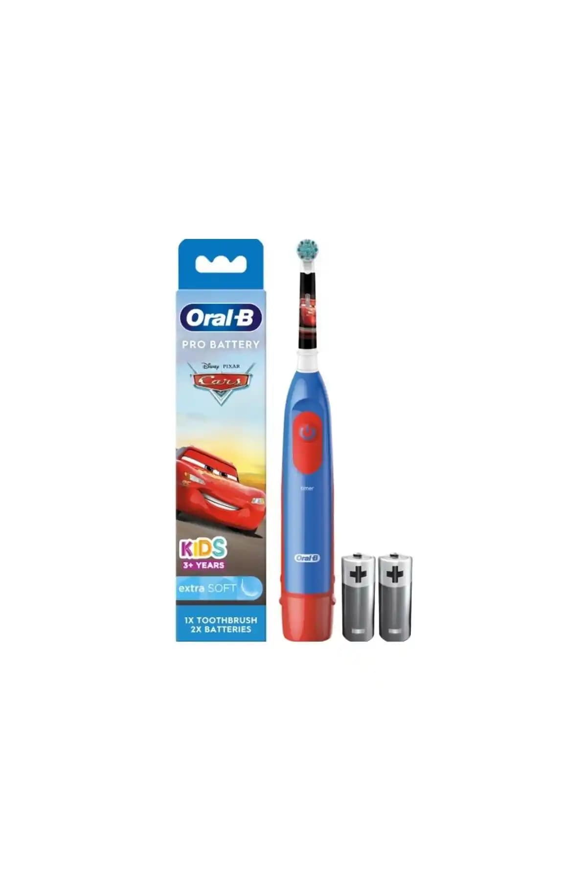 Oral-B Çocuklar İçin Elektrikli Diş Fırçası Disney Cars Temasıyla Güvenli ve Etkili Temizlik