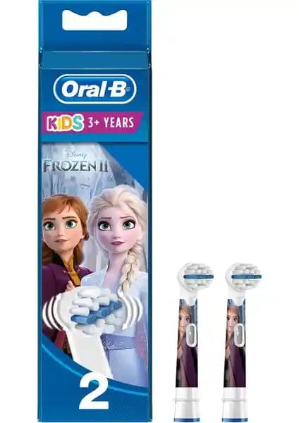 Oral-B Frozen Çocuklar İçin Yedek Diş Fırçası Başlığı Güvenli ve Eğlenceli Temizlik Çözümü