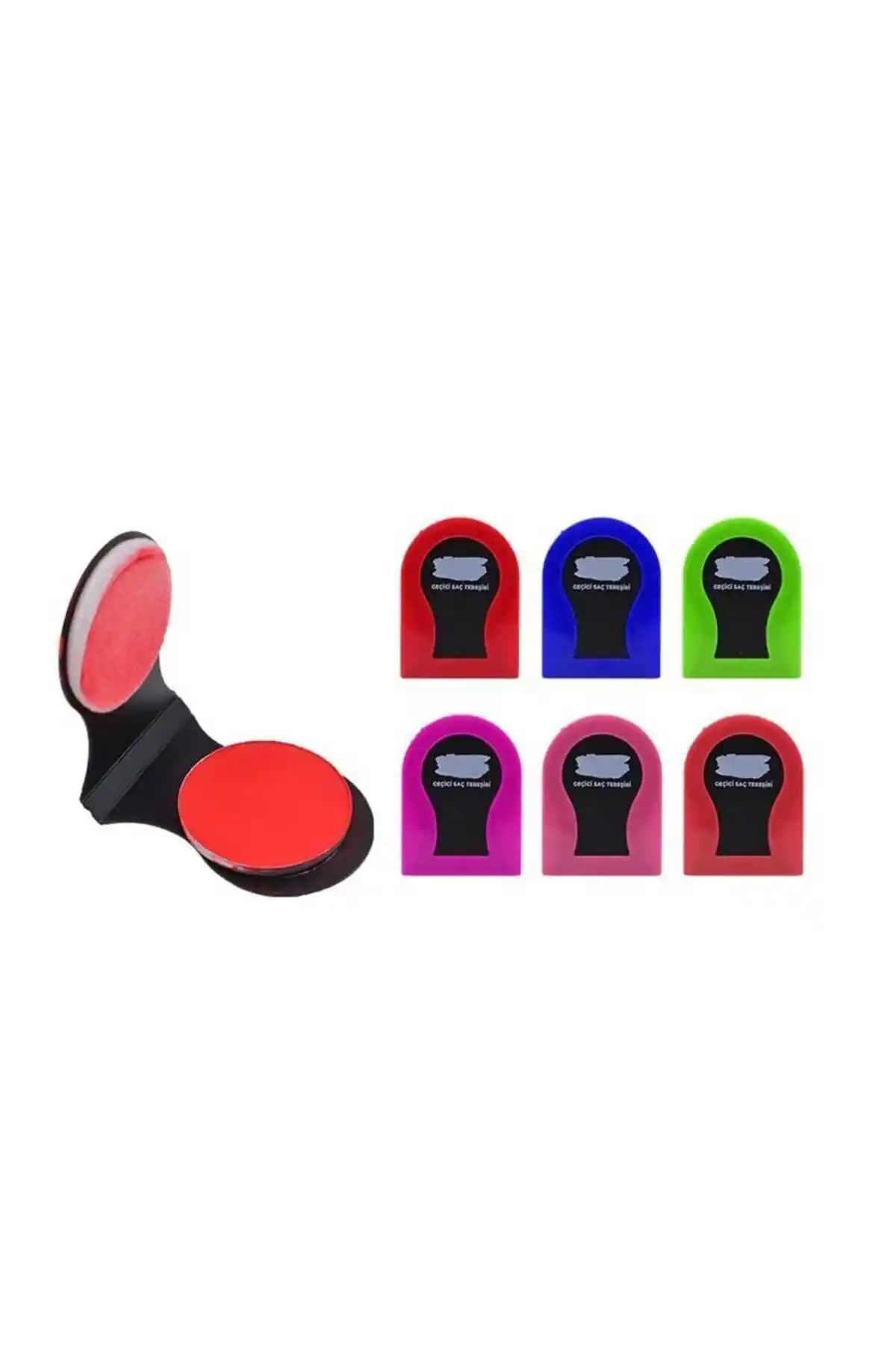 REDSHINE 6'lı Renkli Saç Boyama Tebeşiri Seti Geçici ve Canlı Renkler Sunar