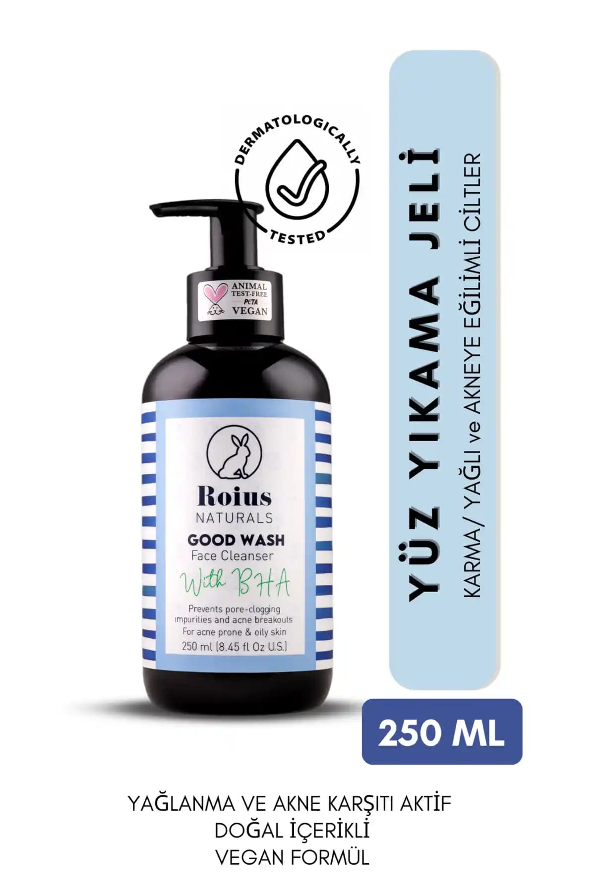 Roius Naturals Good Wash Akne Karşıtı Yüz Temizleme Jeli İncelemesi ve Kullanım Rehberi