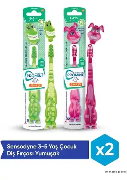 Sensodyne Promine 3-5 Yaş Çocuklar İçin Güvenli ve Eğlenceli Diş Fırçası Ürünü Tanıtımı ve Özellikleri