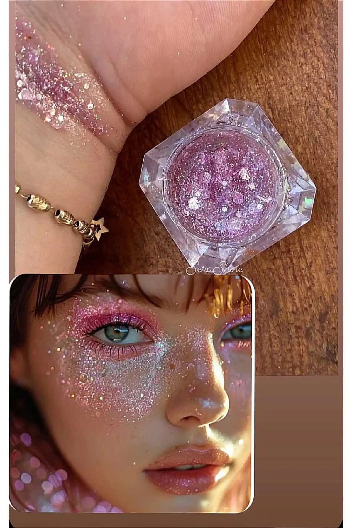 Serashine Jel Glitter ile Işıltılı ve Çekici Makyajlar İçin Profesyonel Seçenekler