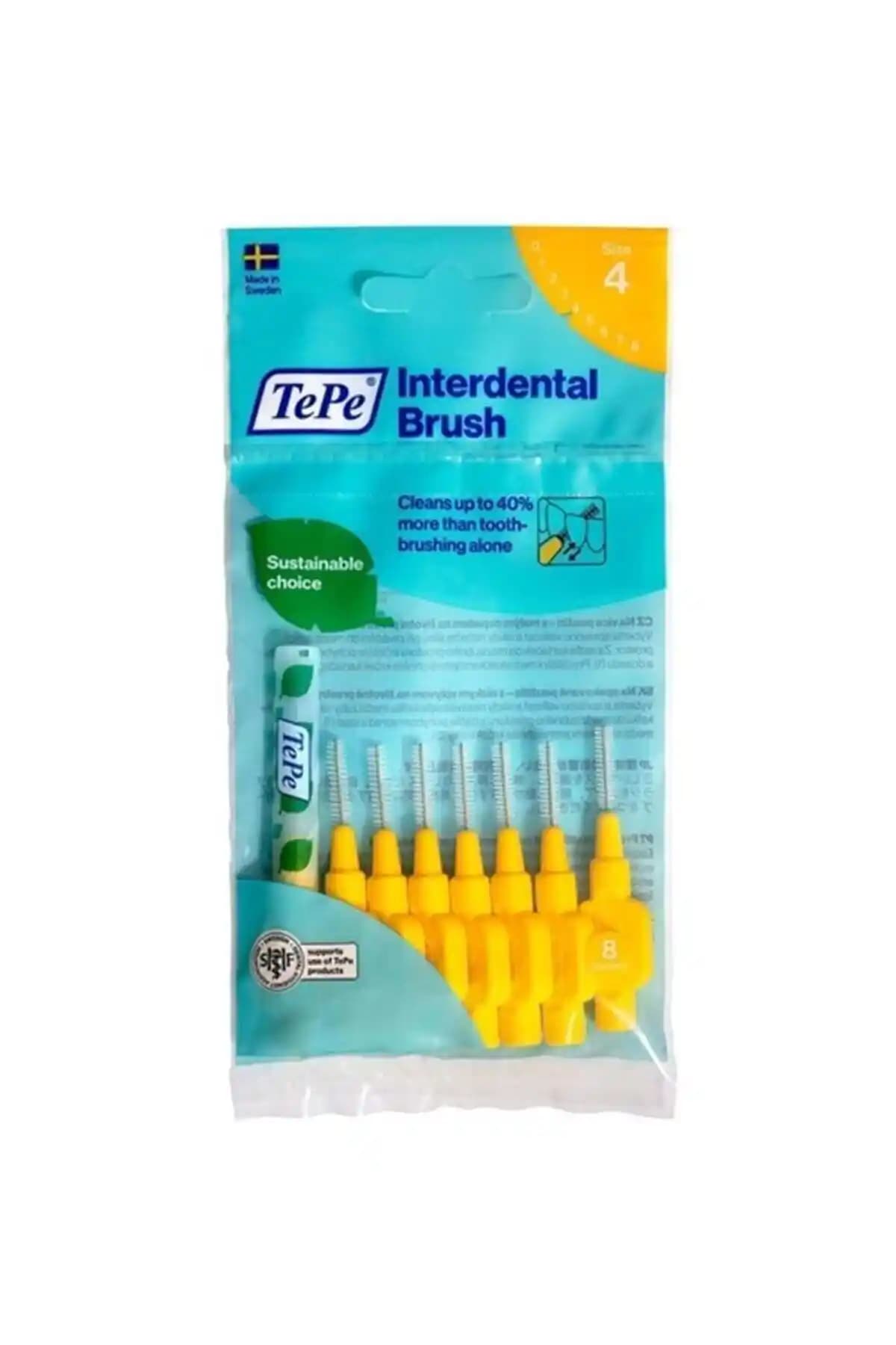 TePe 0,7 mm Sarı Diş Arası Fırçası: Hassas ve Detaylı Ağız Temizliği İçin Uygun Çözüm