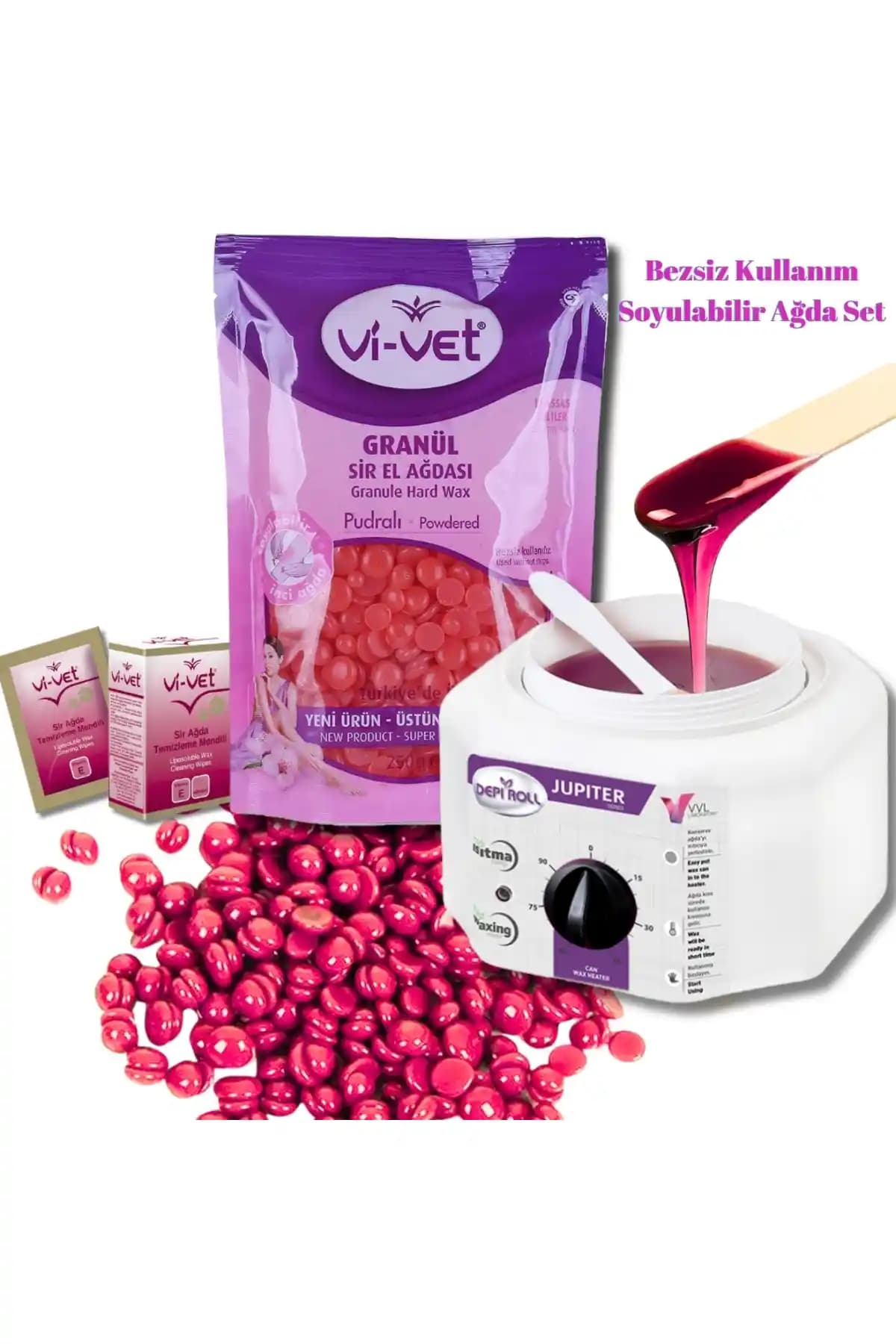 Vivol 2 Yıl Garantili Isıtıcı Makine ve Pudralı Boncuk Ağda Seti Detaylı İnceleme