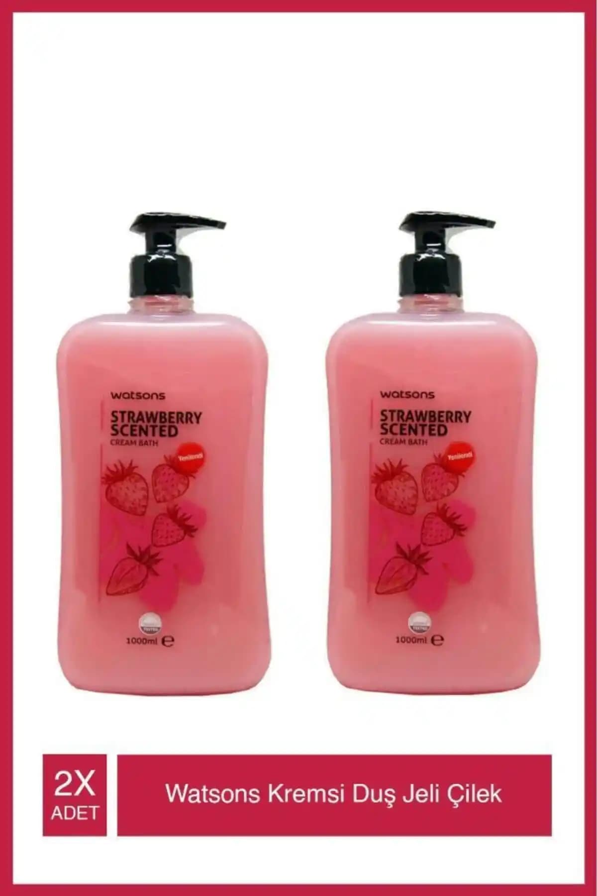 Watsons Çilek Aromalı Kremsi Duş Jeli: Ferahlatıcı ve Uzun Süreli Temizlik Deneyimi